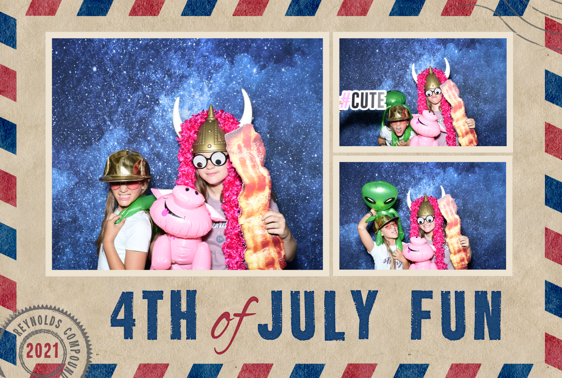 Sample photo from a family fourth of july event