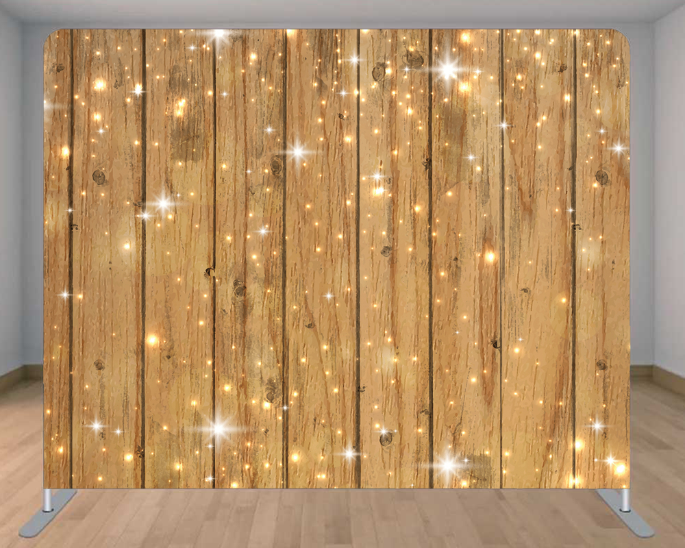 Sparkle wood backdrops