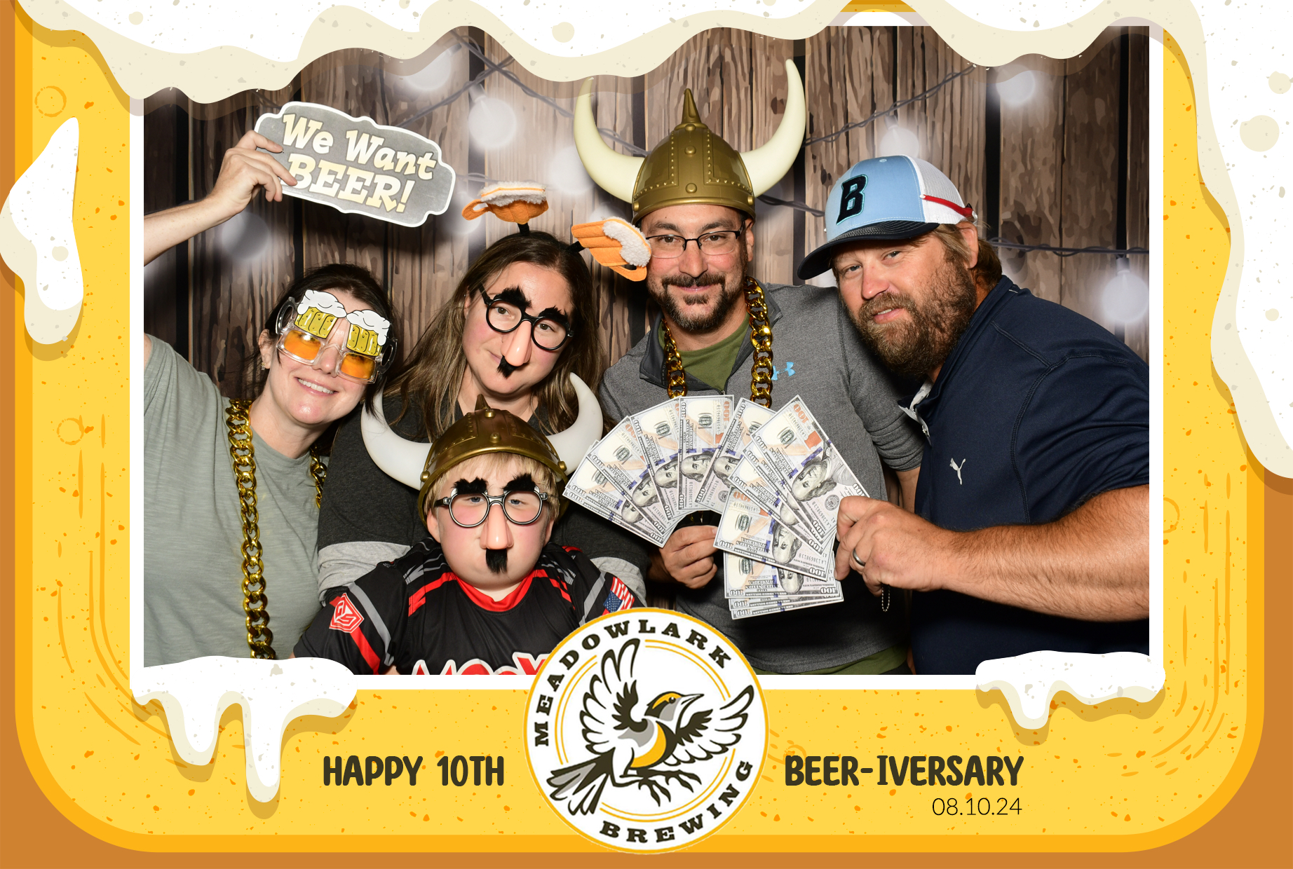 Photo from Meadowlark Brewing's beer-iversary event