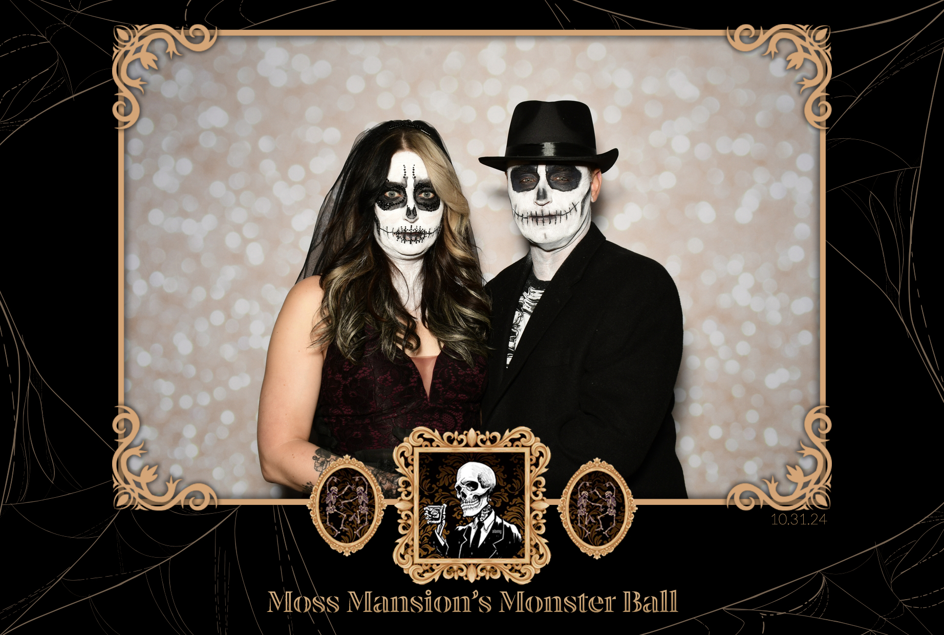 Sample photo from a Halloween event at the Moss Mansion